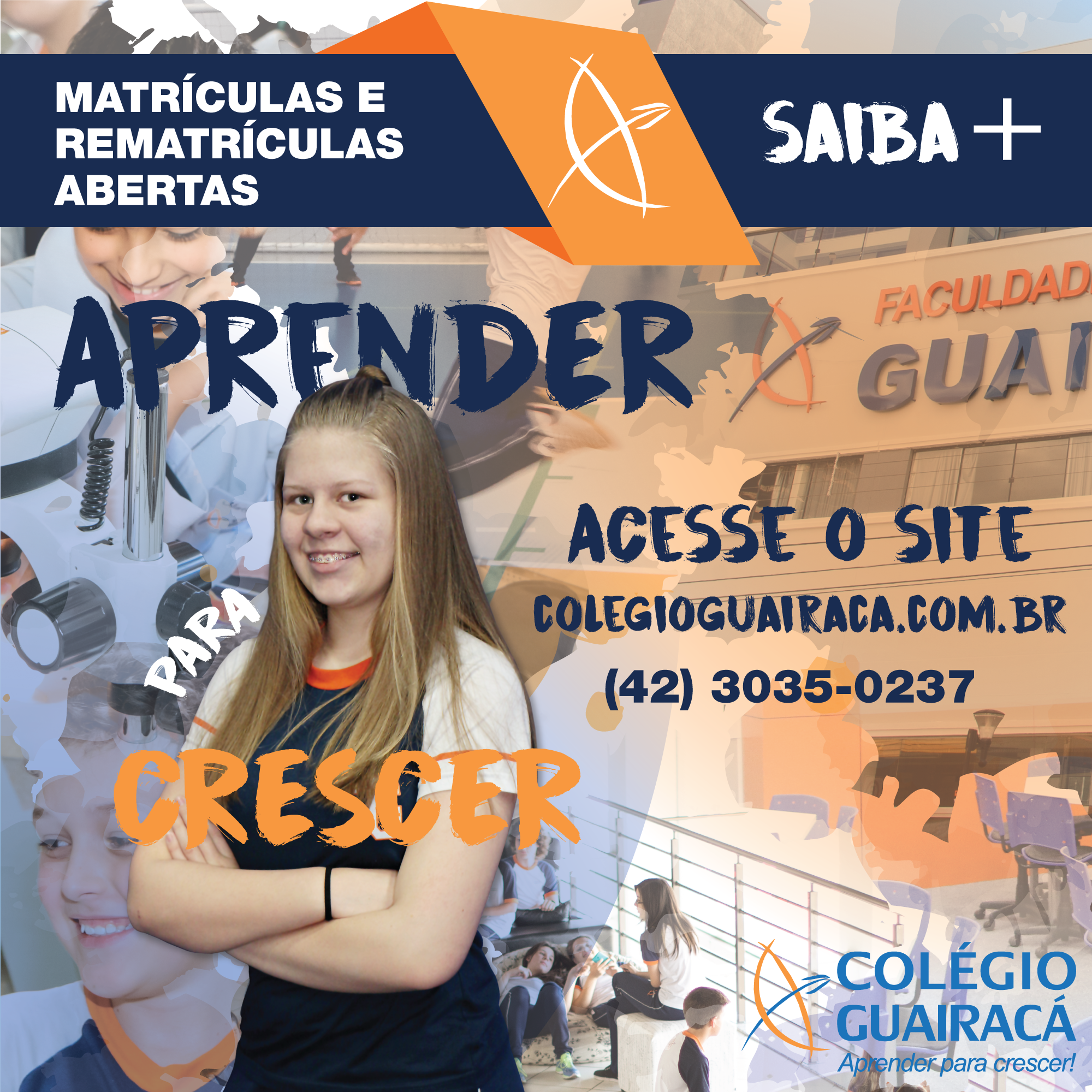 Colégio Guairacá está com matrículas abertas para 2018