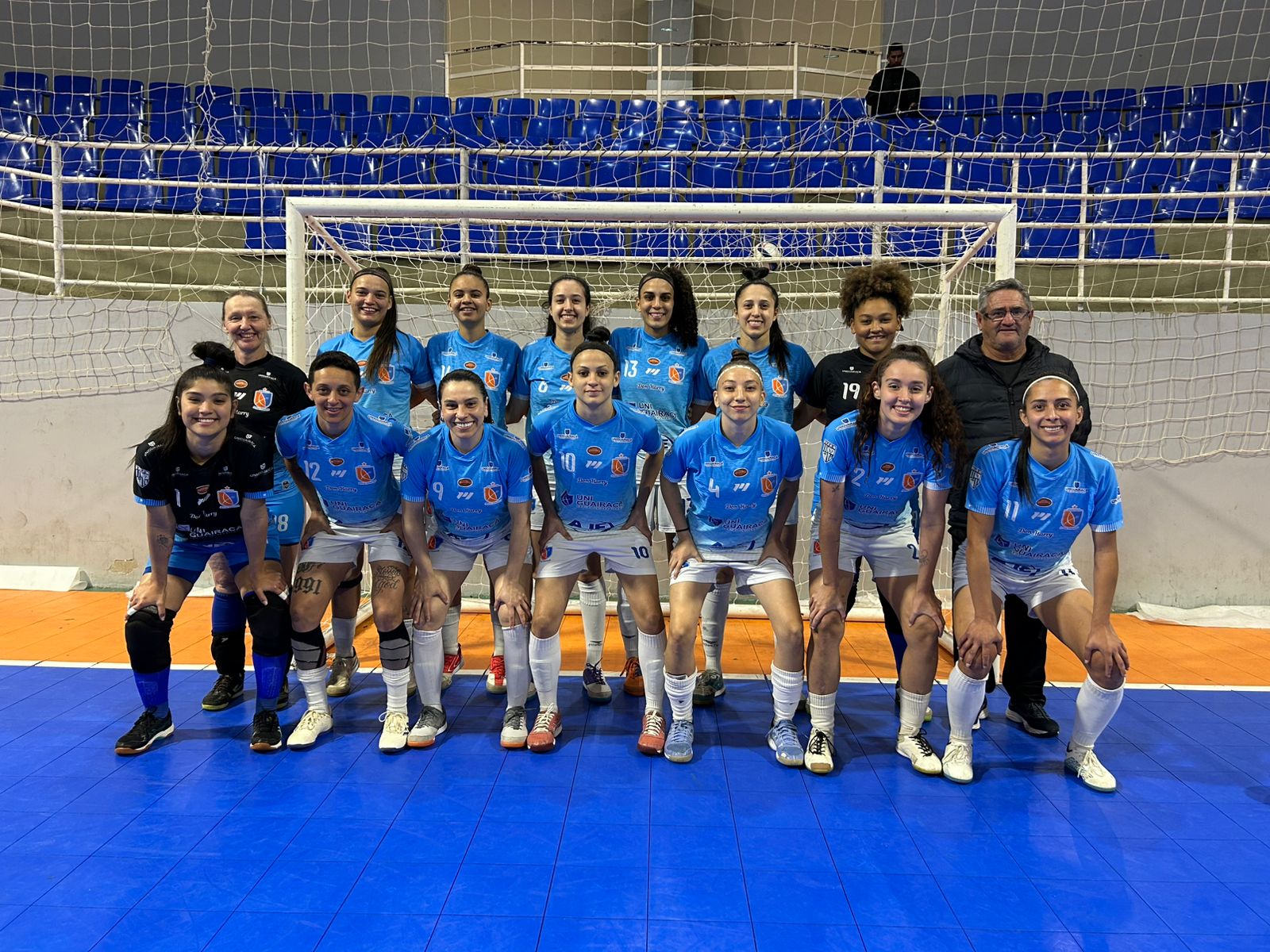 Futsal Feminino UniGuairacá vence partida pela 9ª rodada da Série Prata