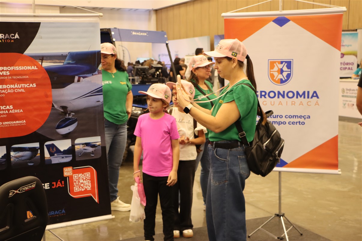 UniGuairacá apresenta cursos ligados ao agro durante o Inovação Agro 