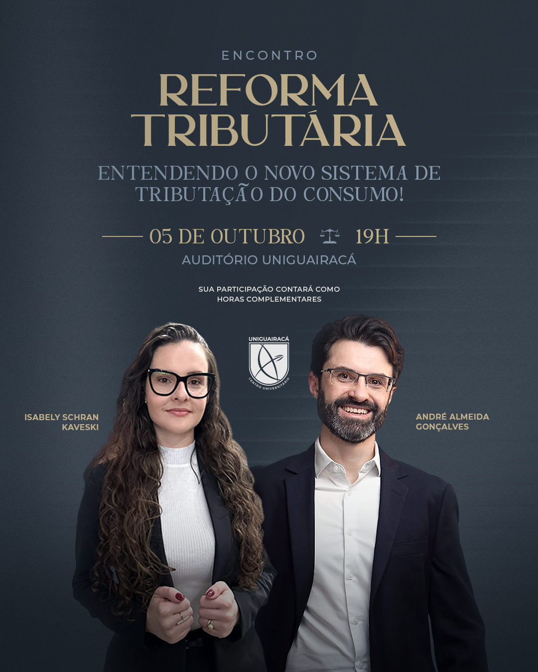 UniGuairacá promove encontro sobre Reforma Tributária e novo sistema de tributação